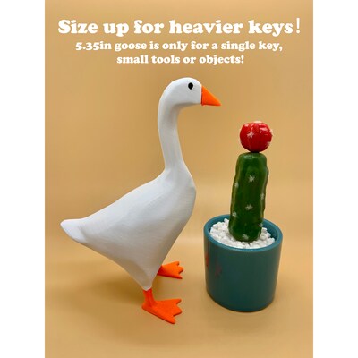 Special Color_Untitled Goose Key Holder Magnetic_ Tool Holder _Home Miniature Decoration_Untitled Goose Miniature (3D Printed)_Holiday Event - image7